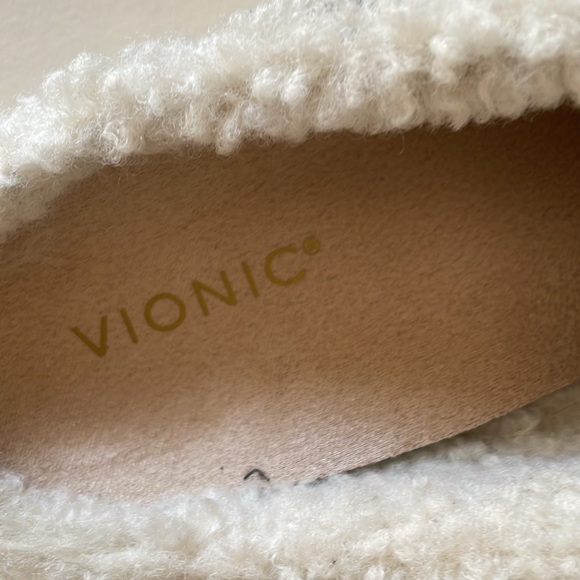 Vionic women's or men's uptown mules 11W Blue with faux fur lining - Picture 2 of 5